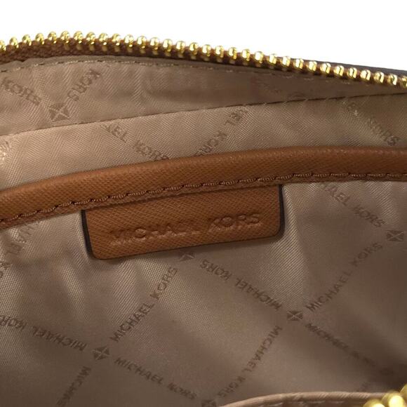 Michael Kors Large Jet Set East West Saffiano Crossbody Bag - Picture 13 of 14